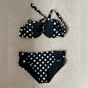 Polka dot Bikini Set